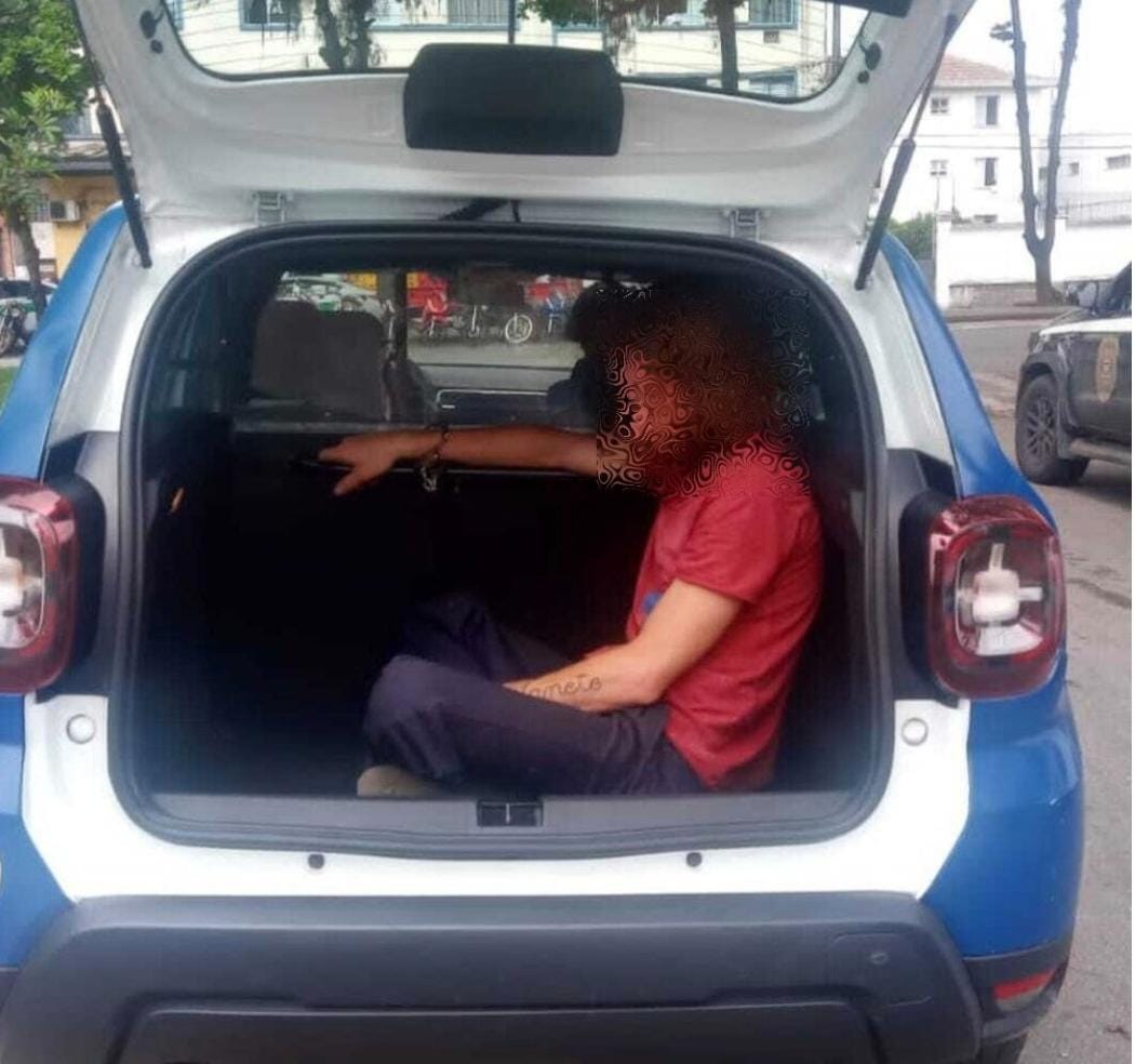 Guarda de Santos prende acusado de furto e foragido da Justiça