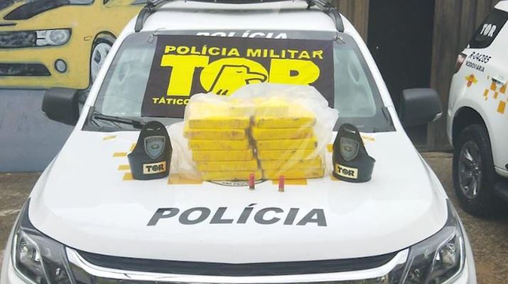 Perseguição termina com traficante preso e 26 quilos de cocaína apreendidos em Itapira