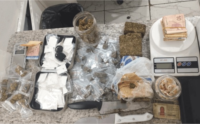 Quadrilha é presa por tráfico de drogas em Bragança Paulista