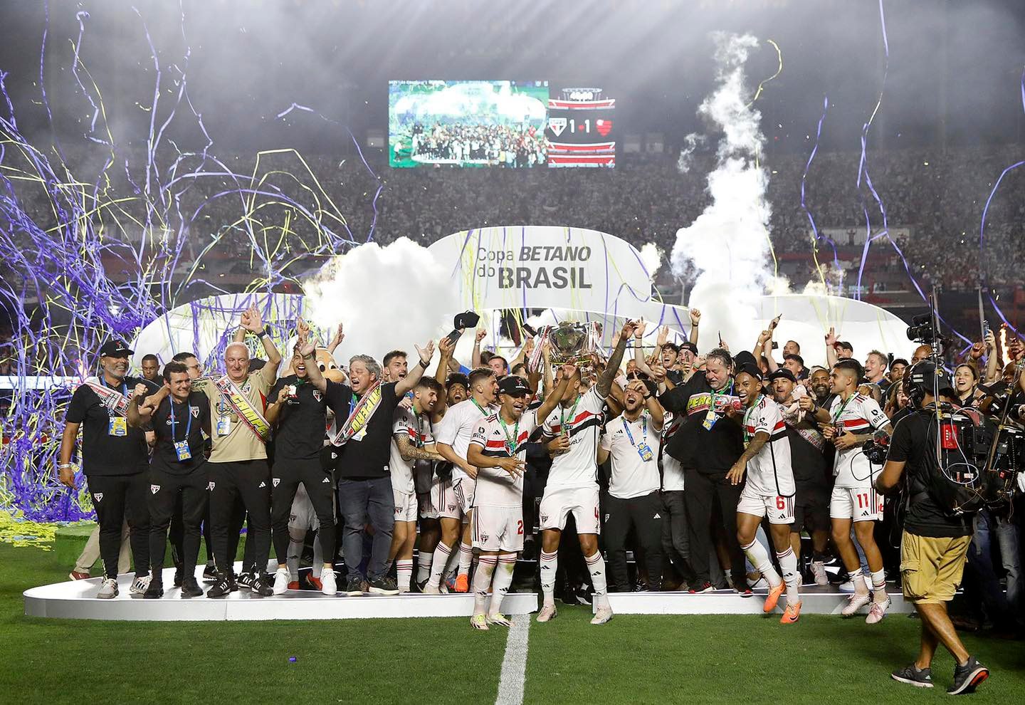 Tricolor campeão II São Paulo campeão da Copa do Brasil