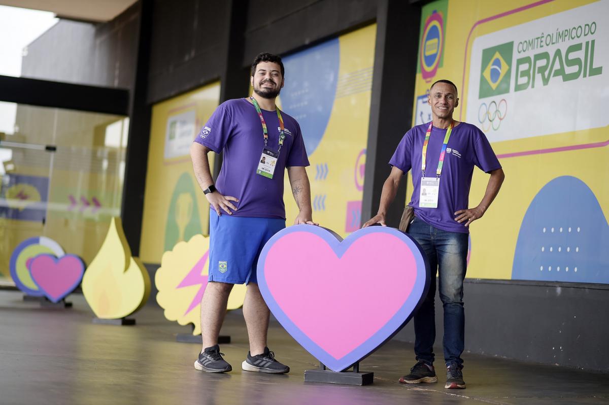 Voluntários dos jogos da juventude Voluntários dos Jogos da Juventude garantem o sucesso do evento