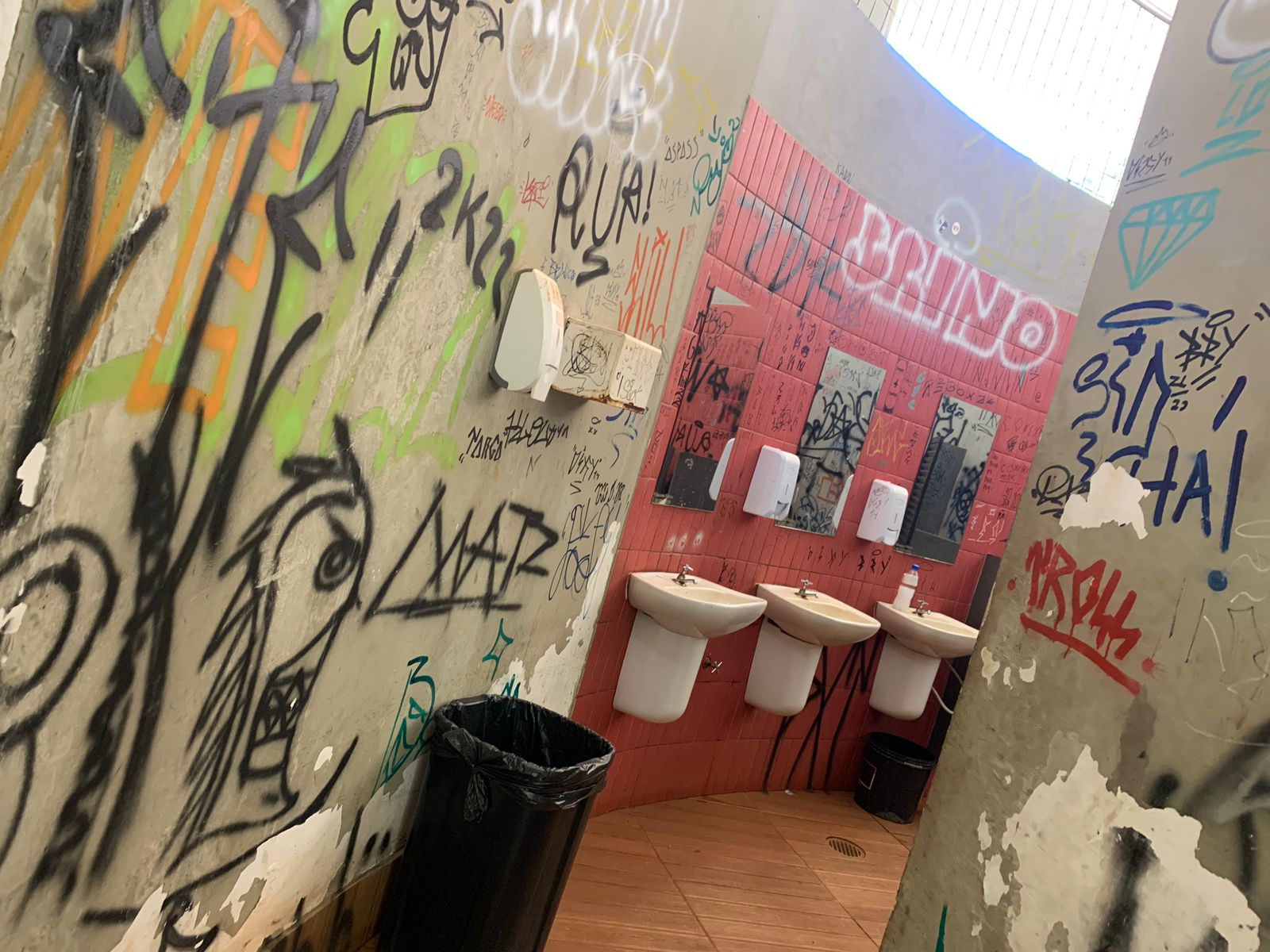 Deu ruim: Jovem skatista picha Parque Maurílio Biagi e passeia de camburão