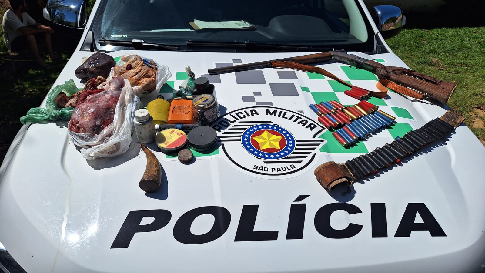 Homem é preso por caça ilegal em Piquete