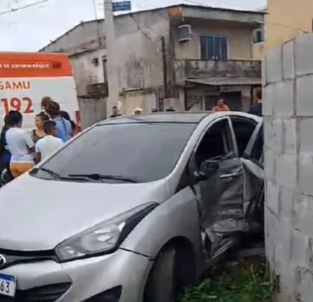 Bebê “voa” após acidente de trânsito no Litoral