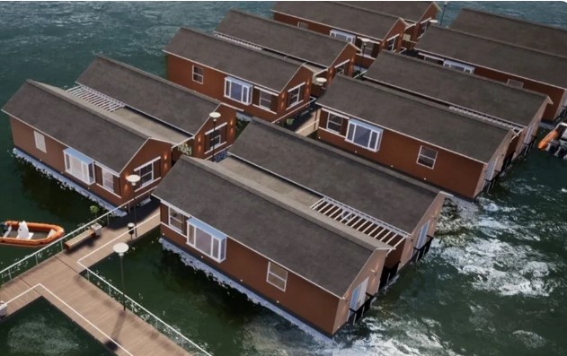 Casas flutuantes viram a grande aposta para a urbanização de comunidade de Cubatão