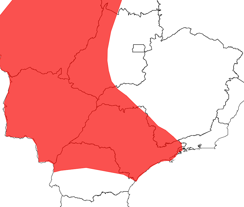 alerta vermelho vale inmet