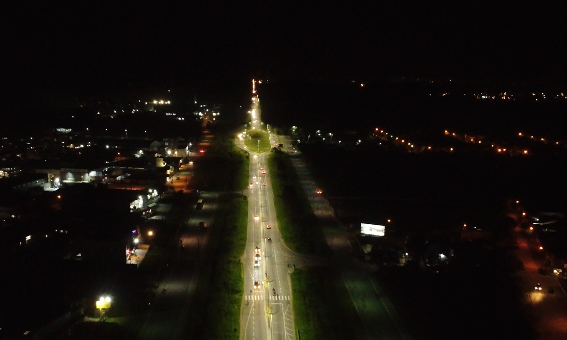 Rodovia Rio-Santos ganha nova iluminação