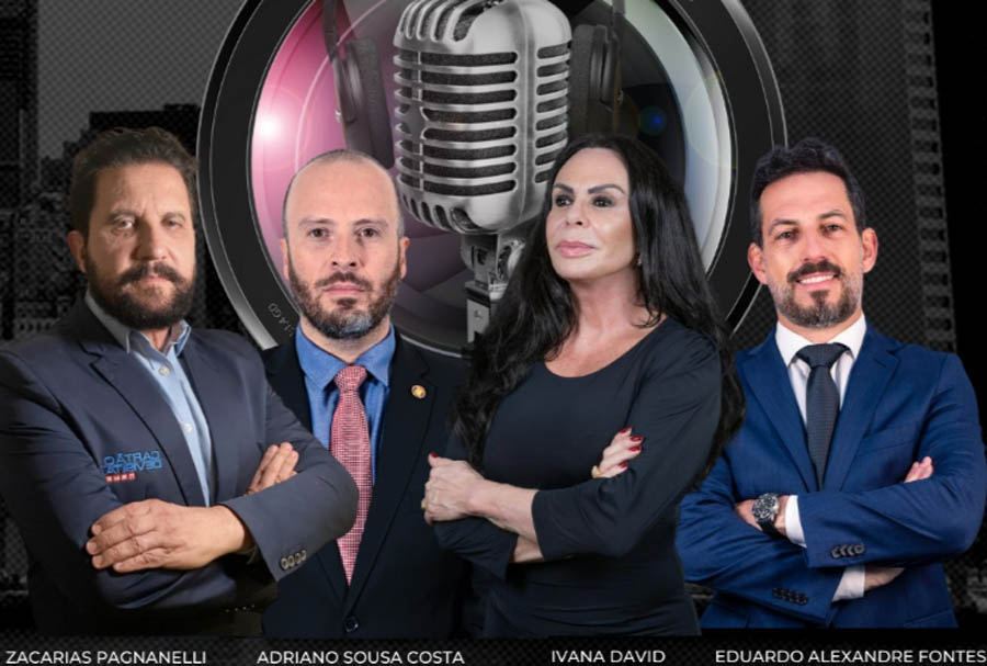 Programa Cartão de Visita entrevsita Dra. Ivana David, Dr. Eduardo Fontes e o Dr. Adriano S. Costa