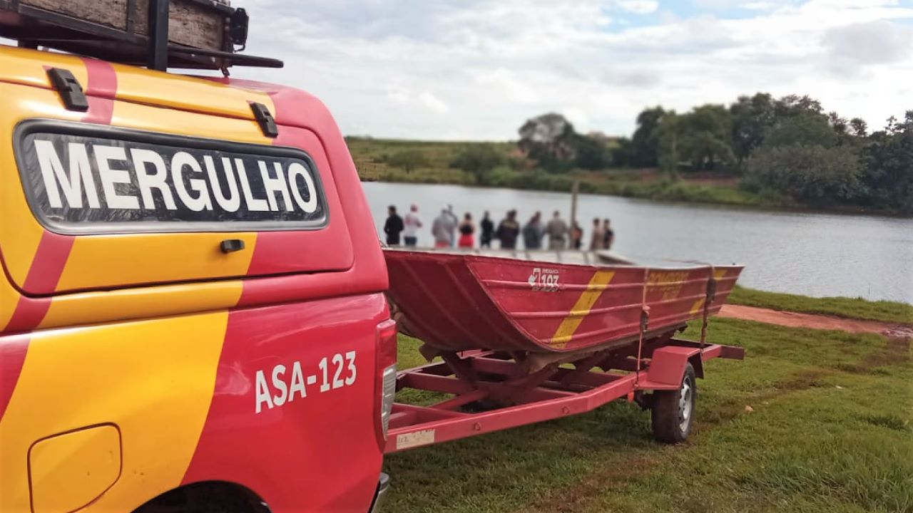 Mulher morre quando pescava com o marido