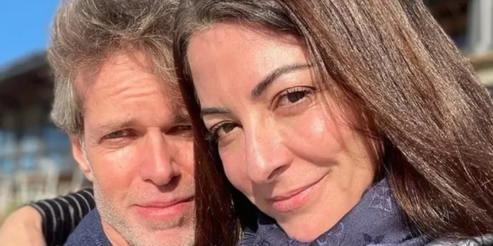 Marido de Ana Paula Padrão cai de sete metros após assalto na Via Dutra