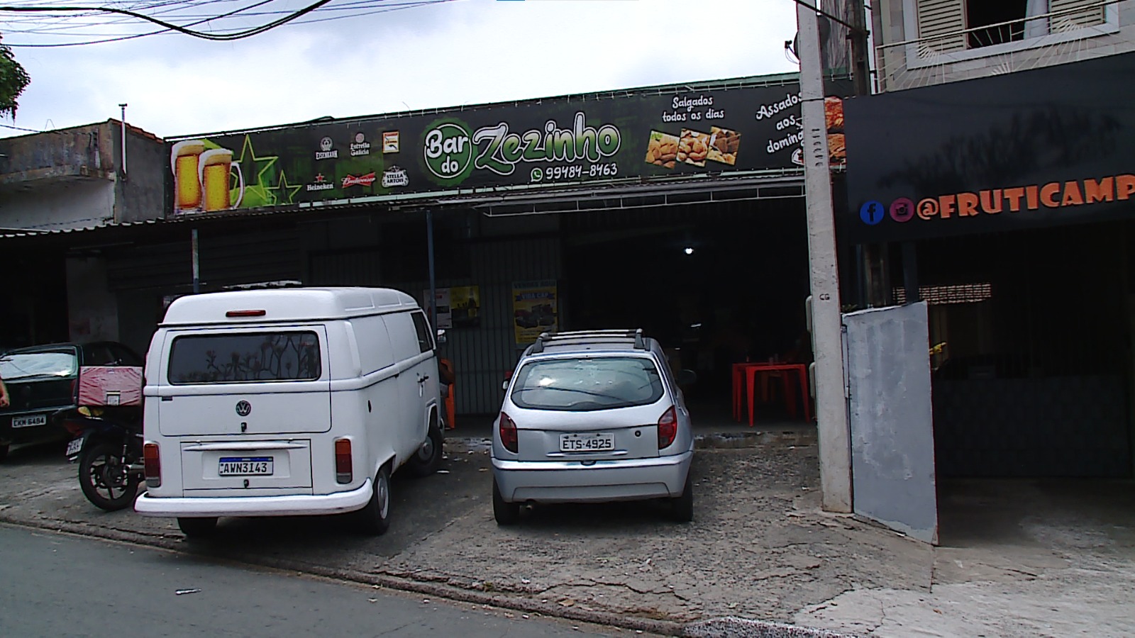 Câmeras flagram execução em bar de Campinas