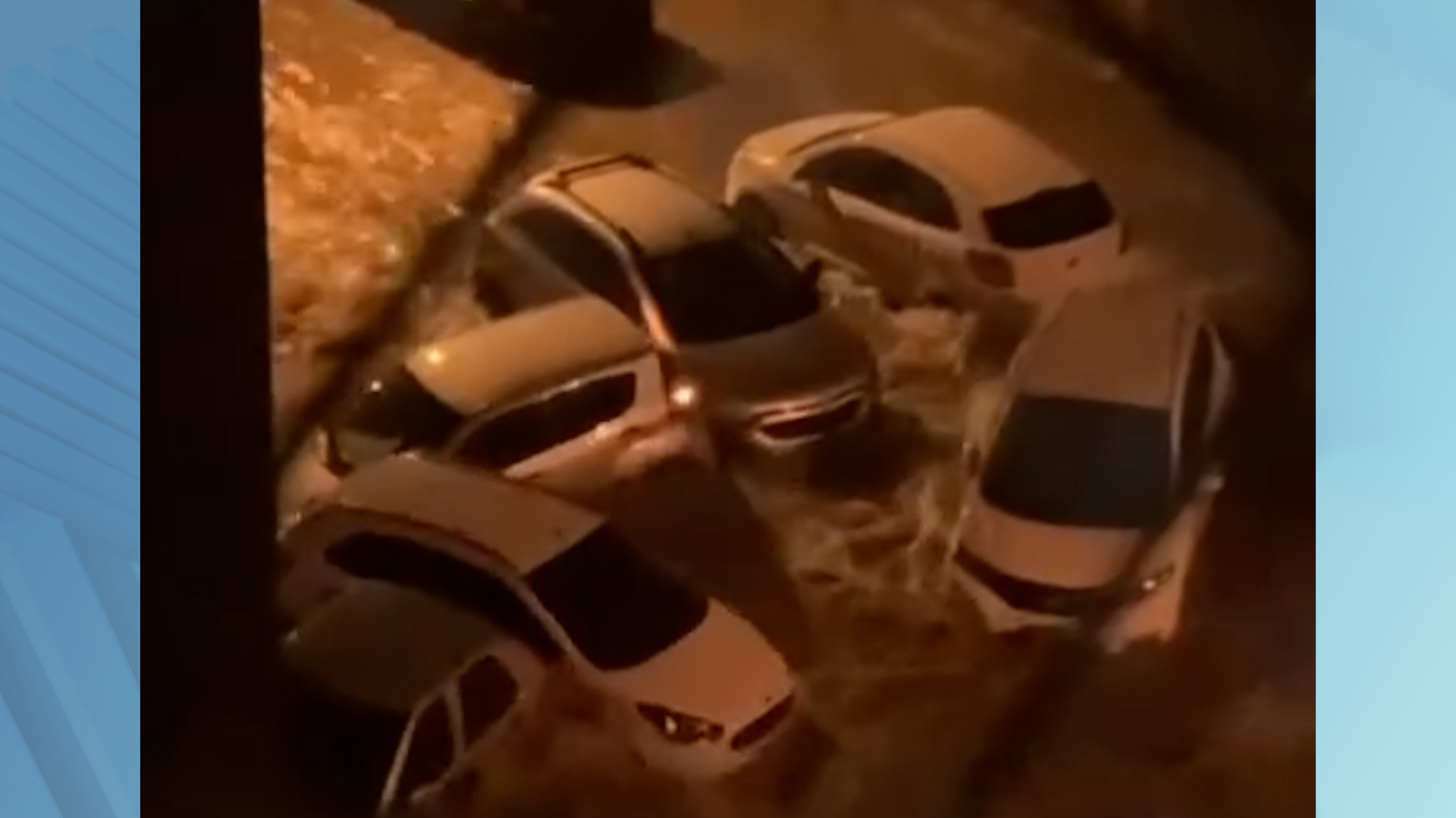 Chuva forte arrasta carros, alaga vias e assusta moradores de Piracicaba