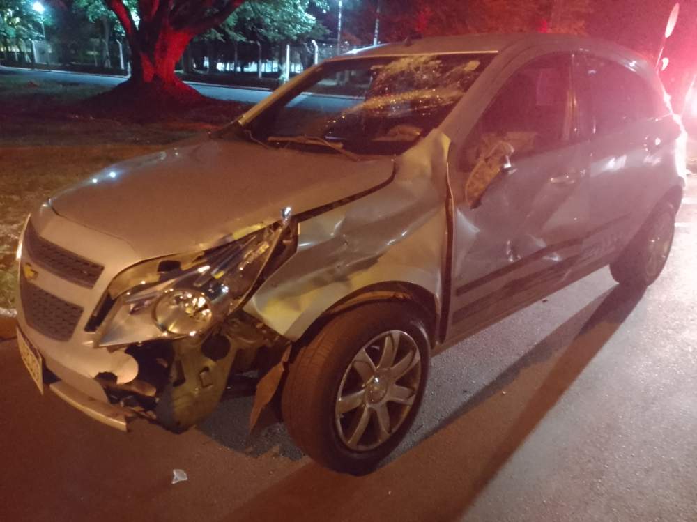 Acidente de trânsito deixa entregador ferido em Araçatuba