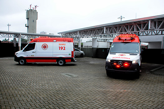 Novas viaturas do SAMU chegam para reforçar a saúde de Praia Grande