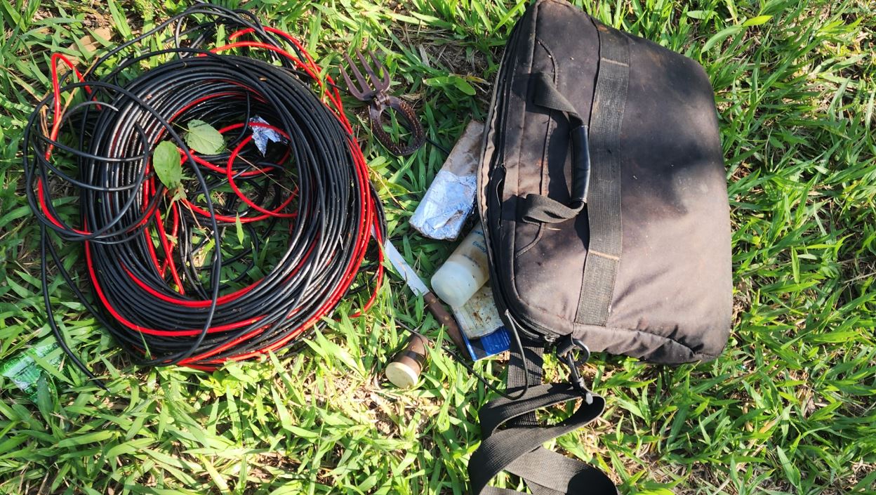 Homem é detido ao furtar fios no Parque Cidade em Limeira