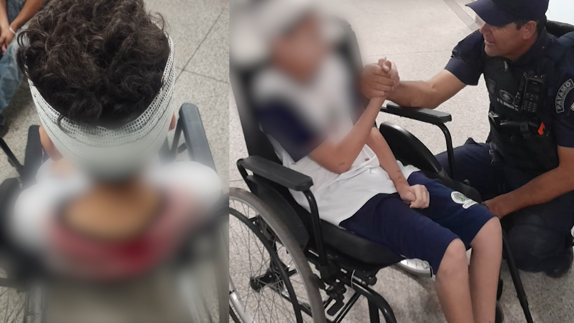 Menino de 13 anos é atropelado por suspeito que fugia da Guarda