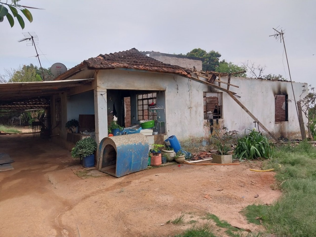 Homem é suspeito de atear fogo na casa da ex em Itupeva 1 Homem é suspeito de atear fogo na casa da ex em Itupeva