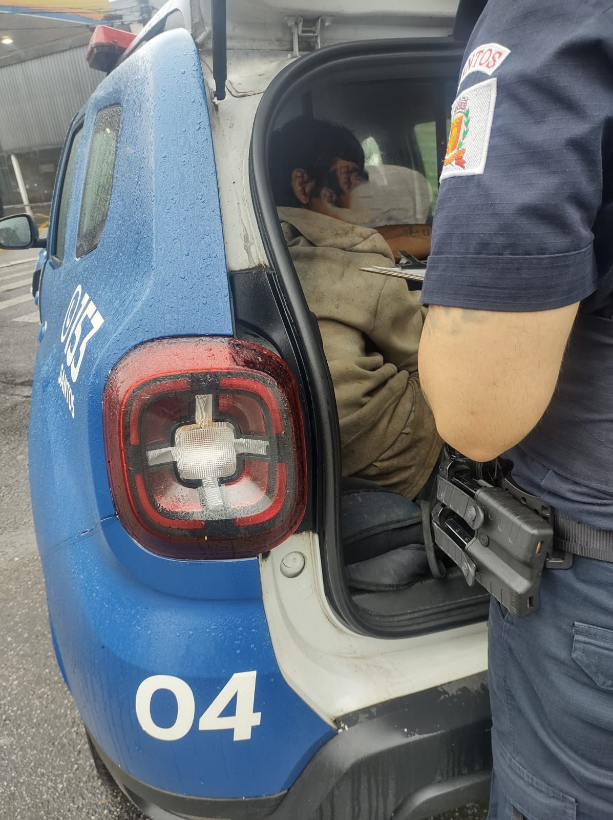 Tecnologia ajuda na captura de homem acusado de furto em Santos