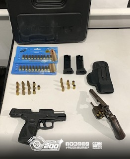 Trio é preso após dar disparos de arma de fogo em Jacareí