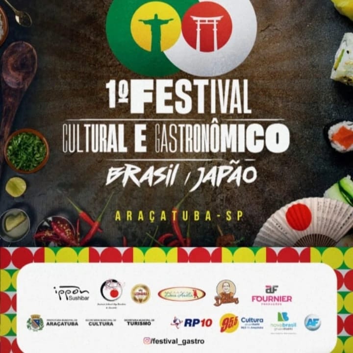 1° Festival Cultural e Gastronômico Brasil/Japão em Araçatuba