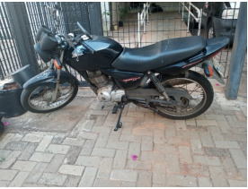 Polícia Militar recupera motocicleta furtada em Araçatuba