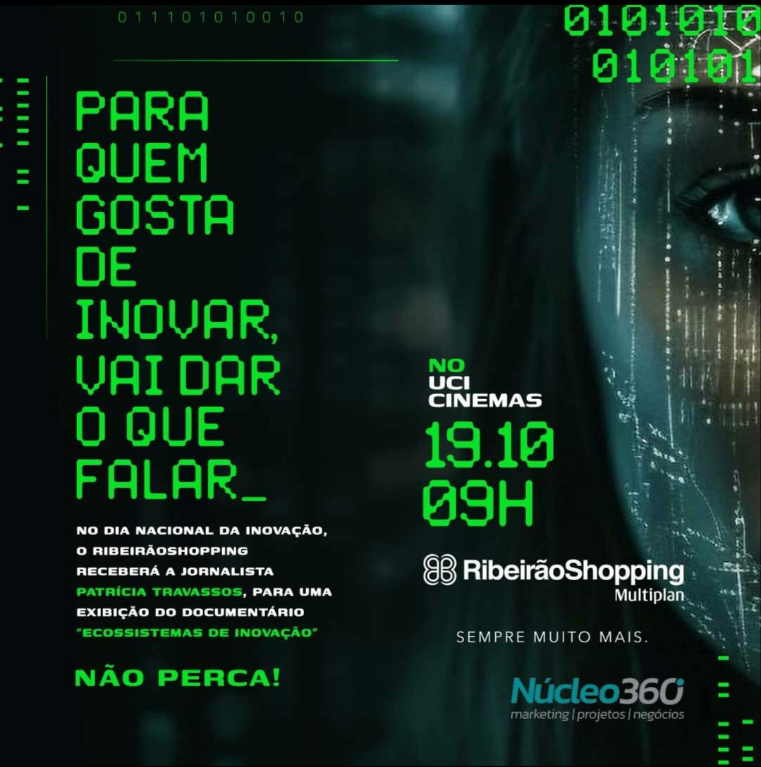 Dia Nacional da Inovação terá exibição de documentário e debate nesta quinta