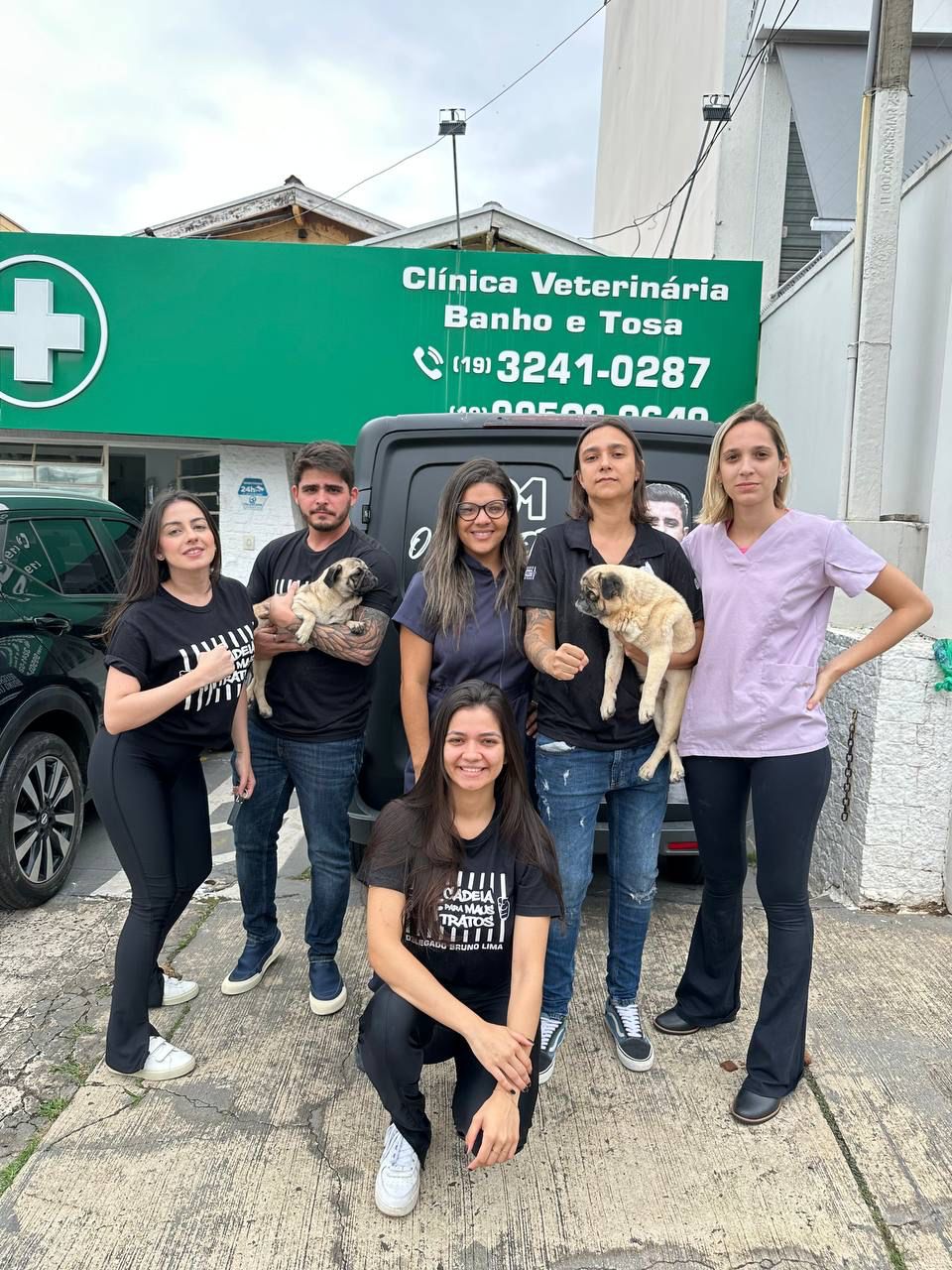 Cães são resgatados em situação de maus-tratos em Campinas