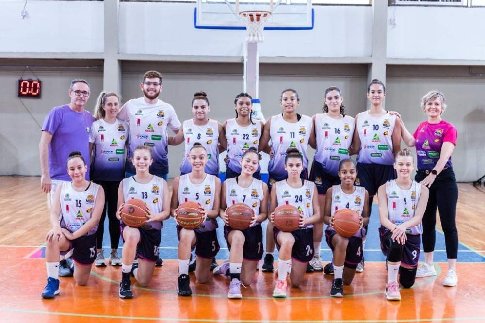 Araçatuba é campeão invicto do Paulista Estadual Sub-14 Feminino de Basquete 2023