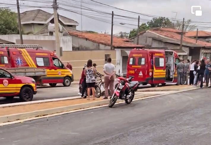 Criança de 8 anos é atropelada por moto em São José