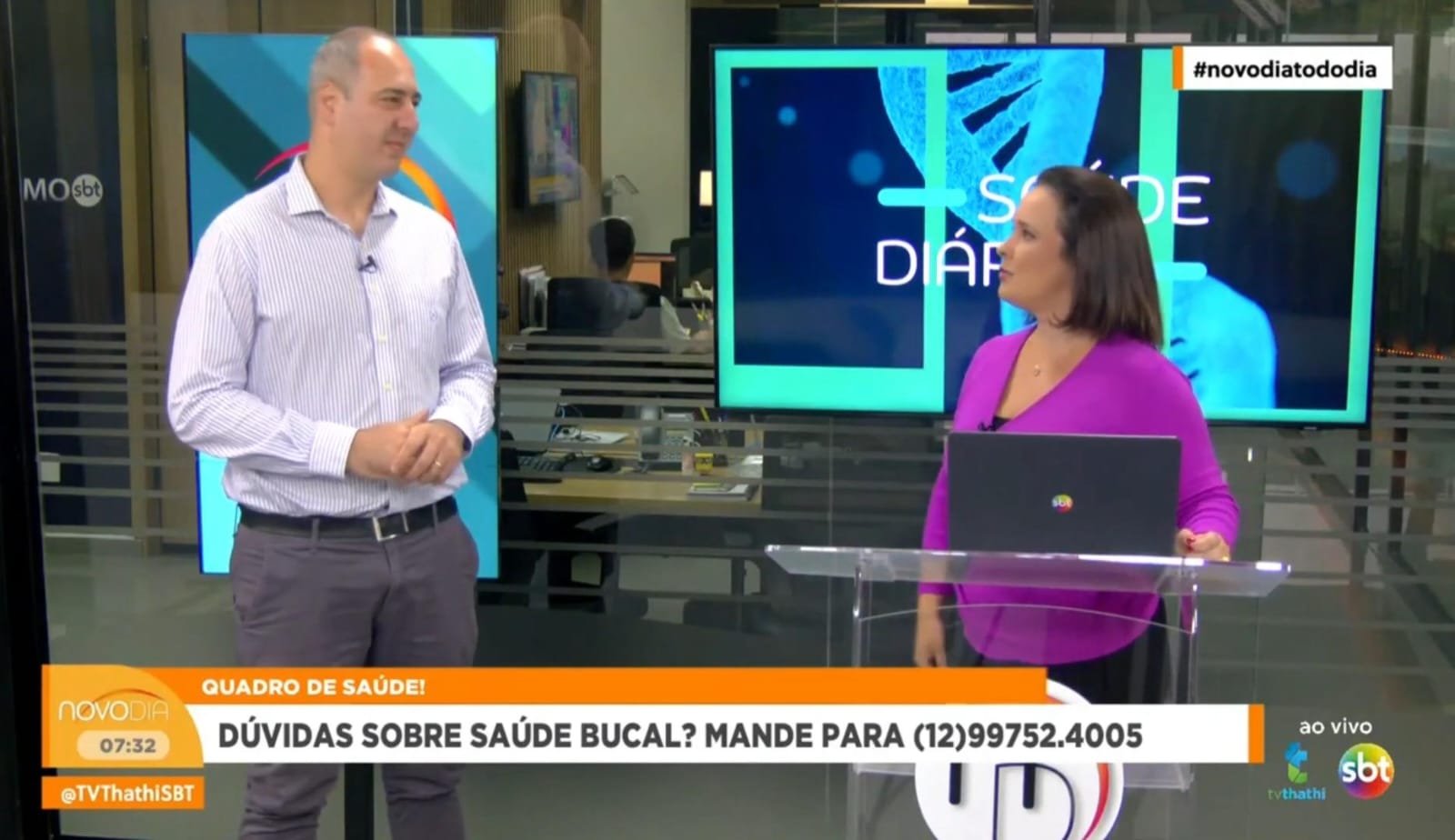 Dia do Dentista: confira o bate-papo sobre saúde bucal no nosso quadro ”Saúde Diária”