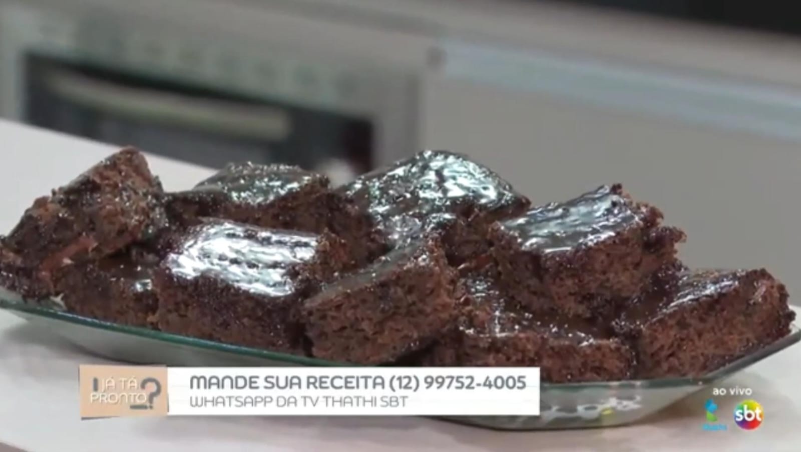 Bolo de Àgua com Gás: veja a receita do quadro “Já Tá Pronto?” desta semana Bolo de Àgua com Gás: veja a receita do quadro “Já Tá Pronto?” desta semana