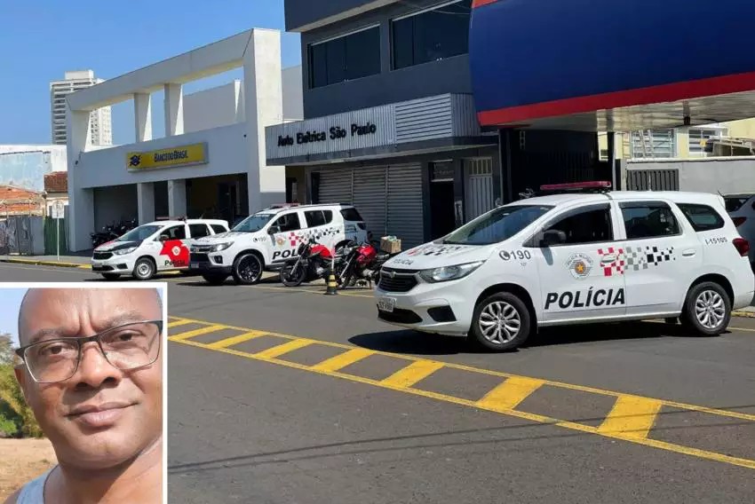 Em suposta tentativa de assalto, segurança de banco é baleado e morre