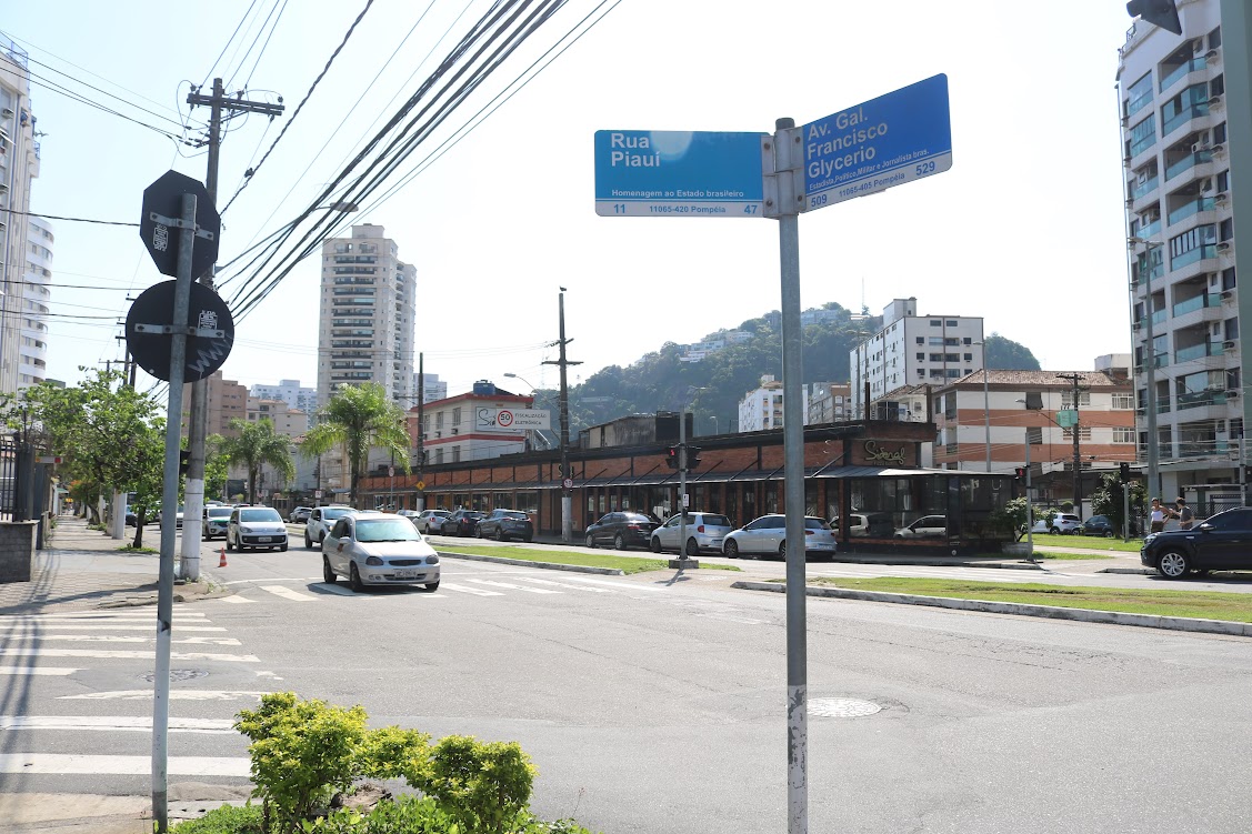 Santos anuncia obras de revitalização em trecho da Avenida Francisco Glicério