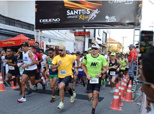 Corrida Santos Run 8K promove homenagem a Pelé