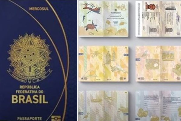 Novo passaporte brasileiro com técnicas contra a falsificação começa a ser emitido