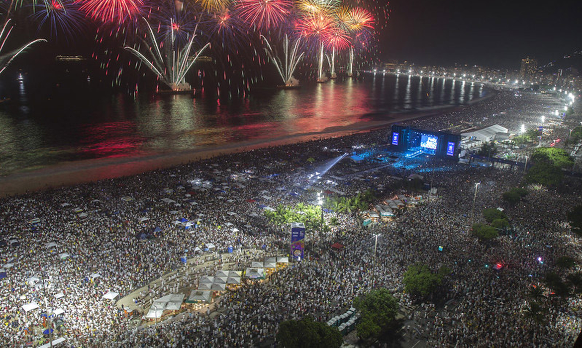Réveillon de Copacabana terá 12 minutos de fogos regidos por orquestra sinfônica