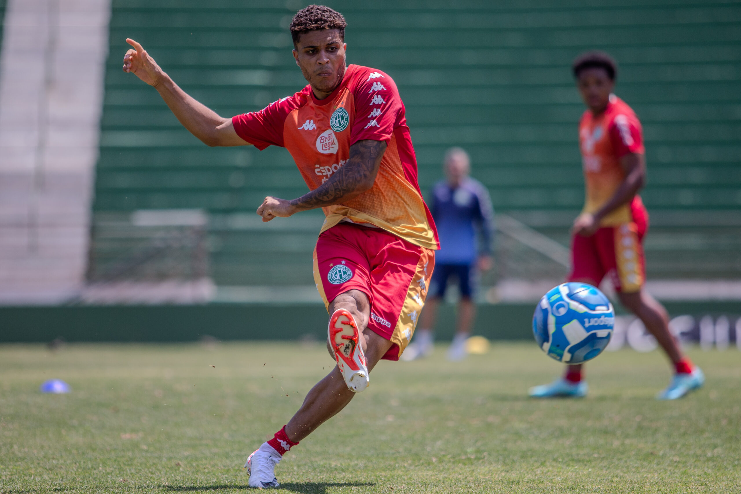 Guarani termina preparação para ‘primeira final’, contra o Criciúma