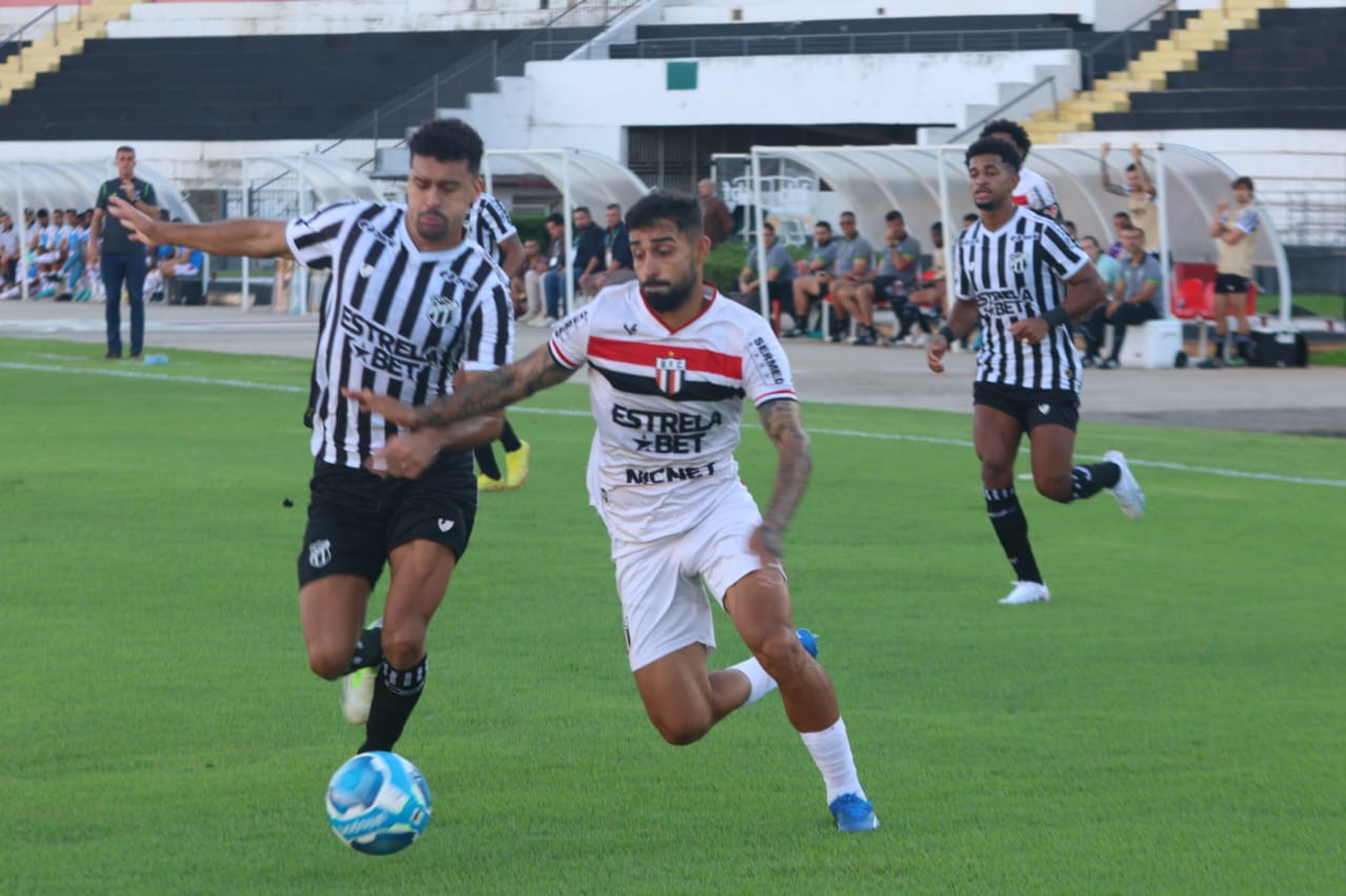 Botafogo X Ceará Botafogo empata com Ceará,no Santa Cruz, numa partida sem muitas pretensões