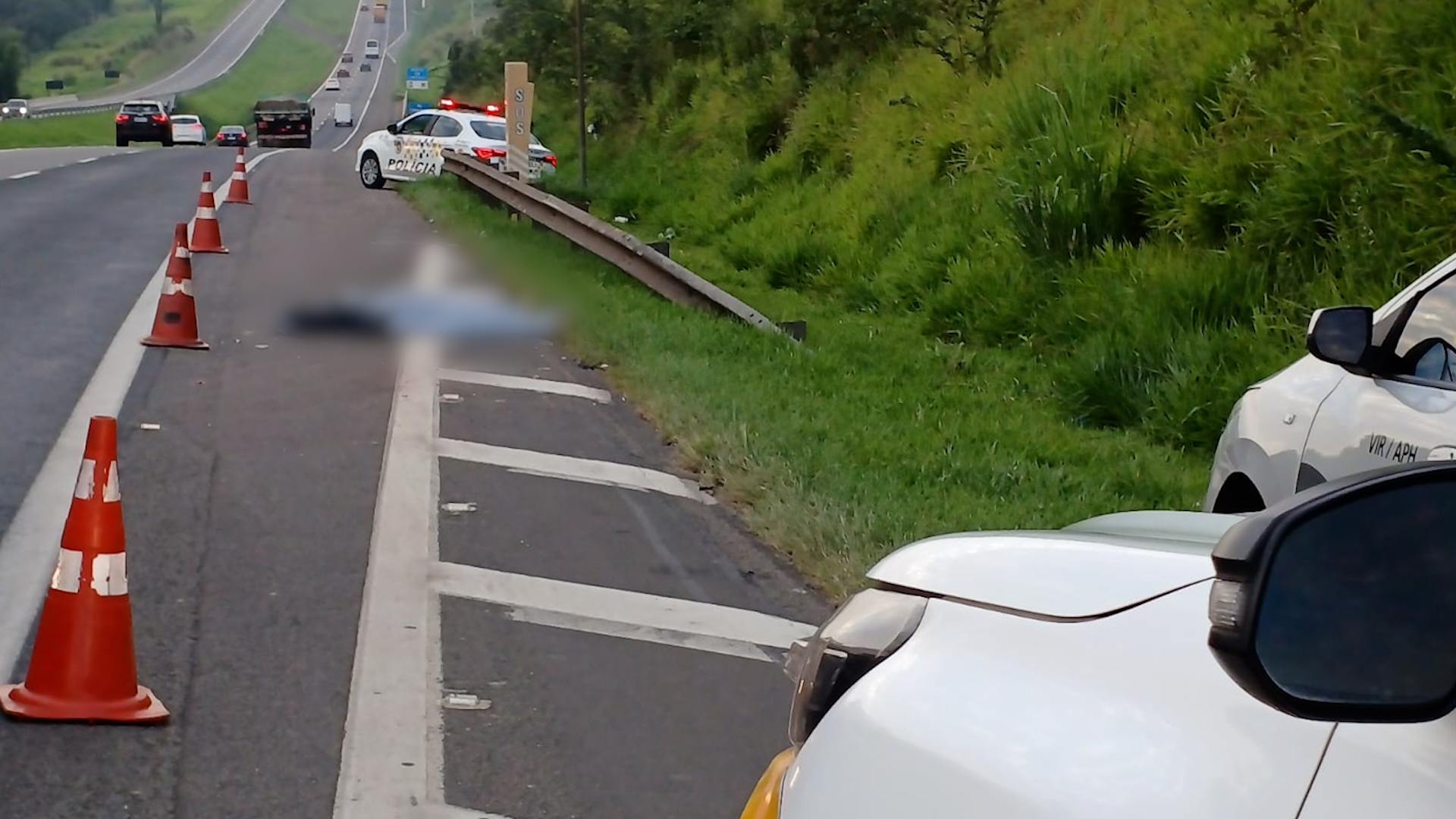 Homem é encontrado morto no acostamento de Rodovia em Jaguariúna