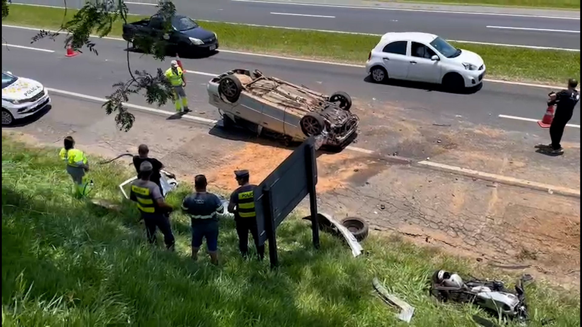 Motorista embriagado: acidente em rodovia de Sumaré deixa motociclista morto