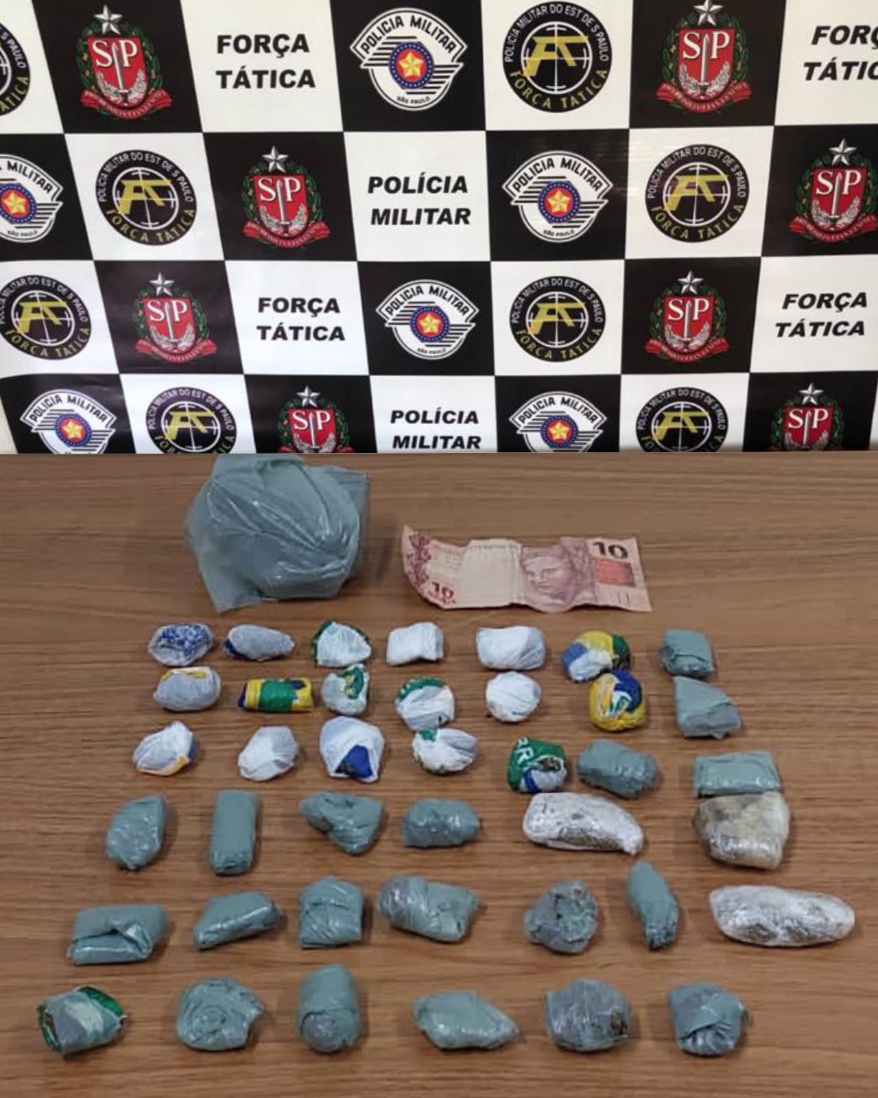 Polícia prende homem por tráfico de drogas em bairro de Araçatuba