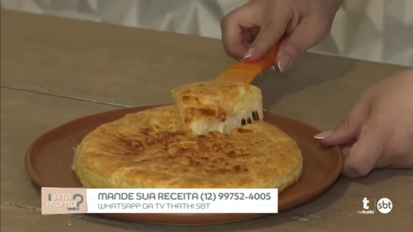 Bolo de Pão de Queijo: confira a receita no quadro ”Já Tá Pronto?” desta semana