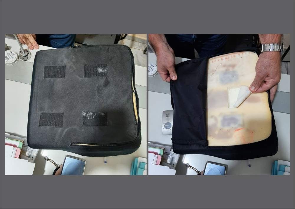 Mulher é presa em Birigui tentando esconder cocaína na cadeira de rodas da filha