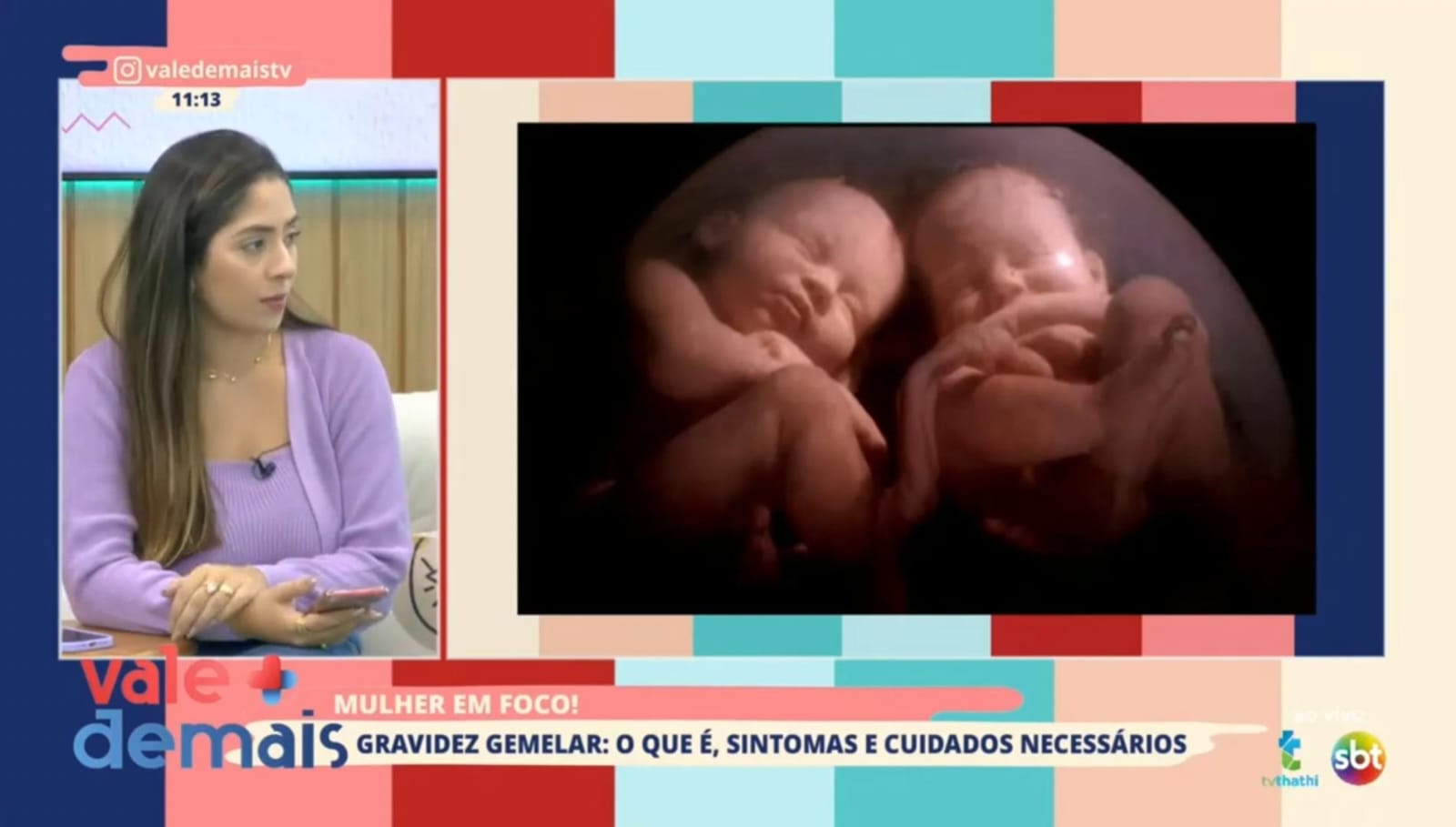 Gravidez gemelar: quadro 