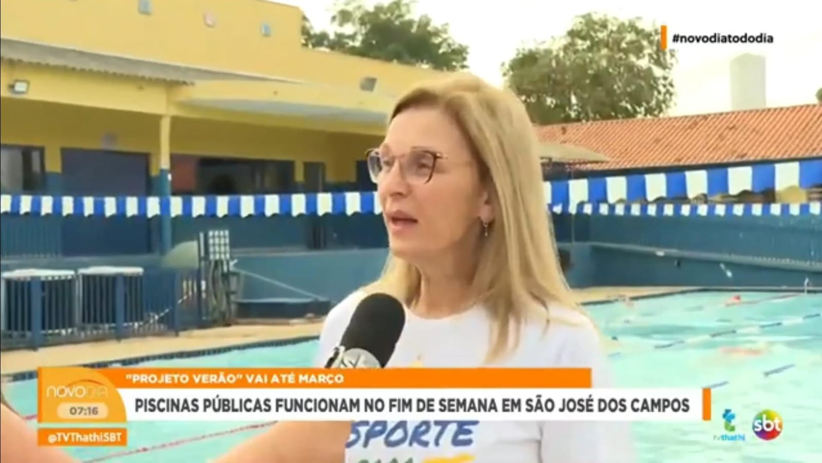 Projeto Verão: piscinas públicas de São José abrem aos fins de semana