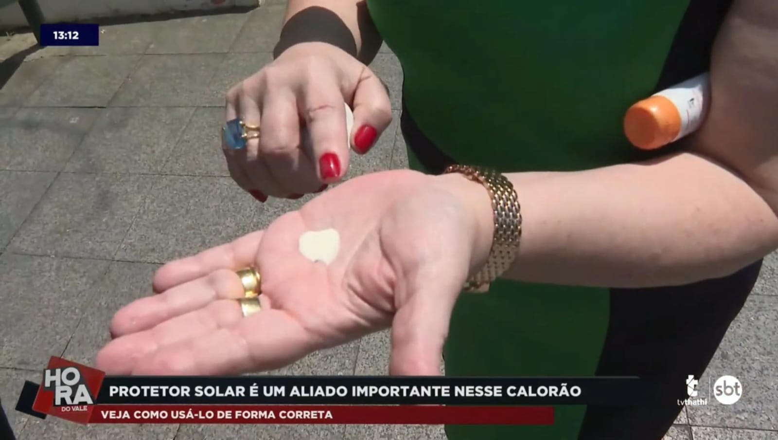 Uso do protetor solar é ainda mais importante com as temperaturas altas