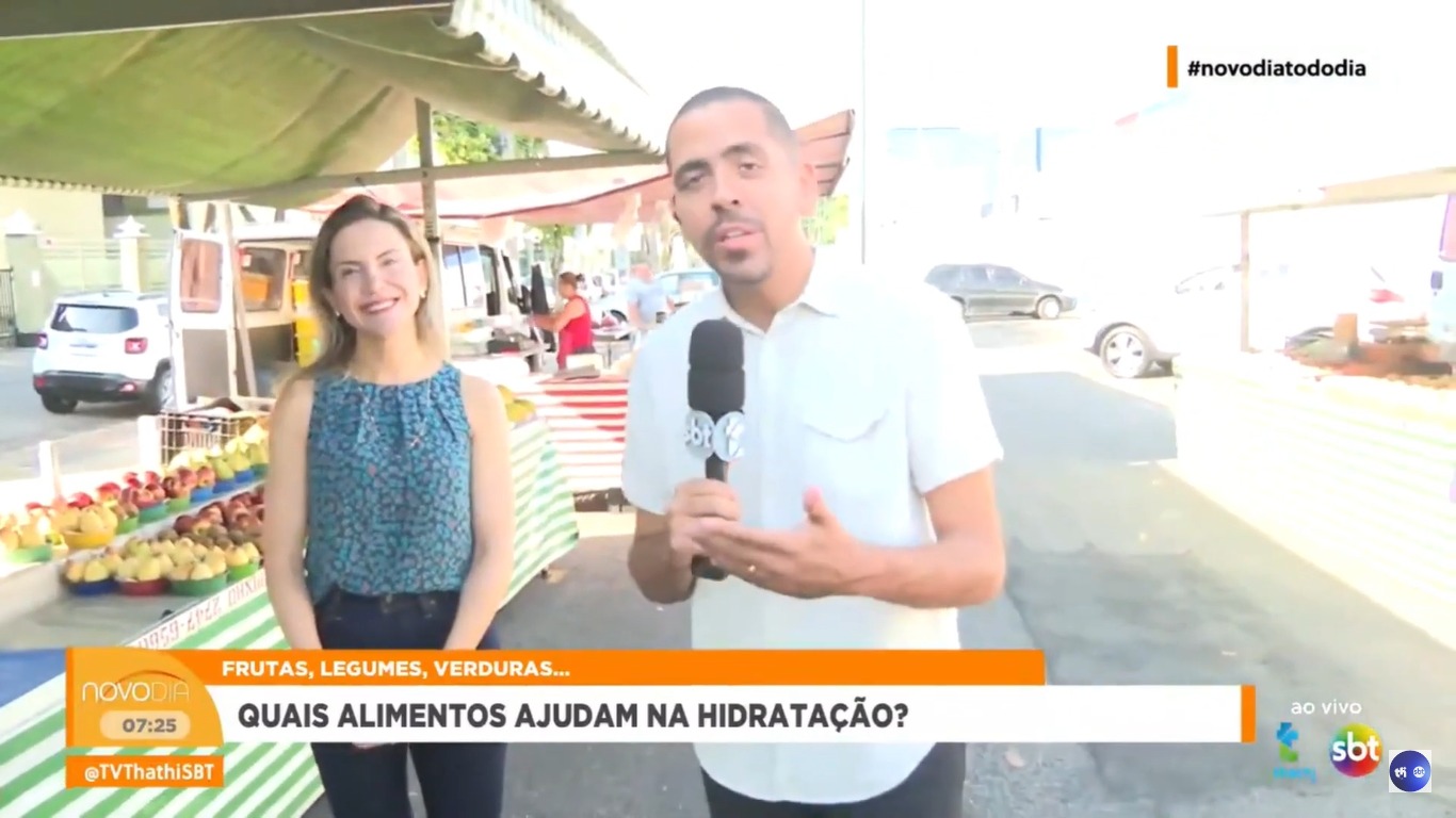 Alimentos ajudam na hidratação durante dias quentes; assista
