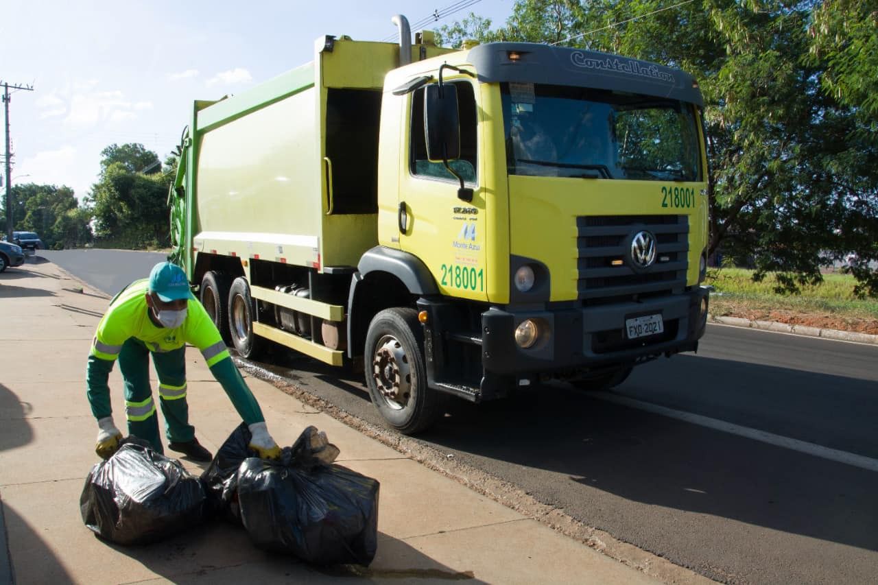 Monte Azul altera horário de coleta de lixo domiciliar em Araçatuba