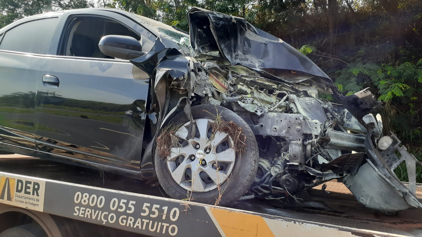 Adolescente fica ferido após acidente envolvendo três veículos em rodovia de RP