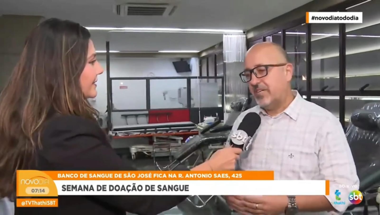 Semana do Doador começa nesta terça-feira em São José